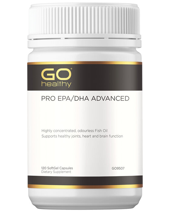 GO Healthy PRO EPA DHA Advanced 120 SoftGel Capsules