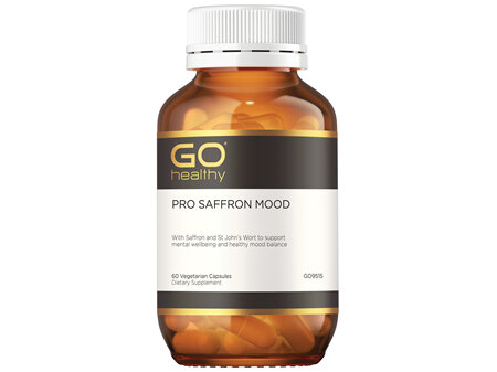 GO Healthy PRO Saffron Mood 60 VegeCapsules