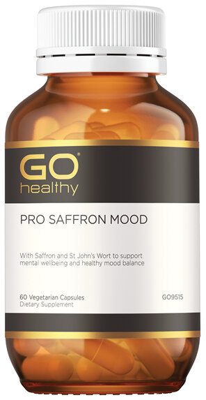 GO Healthy PRO Saffron Mood 60 VegeCapsules