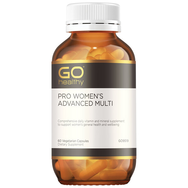 GO Healthy PRO Women's Advanced Multi 60 VegeCapsules