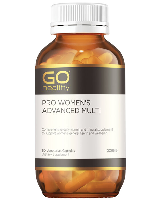 GO Healthy PRO Women's Advanced Multi 60 VegeCapsules