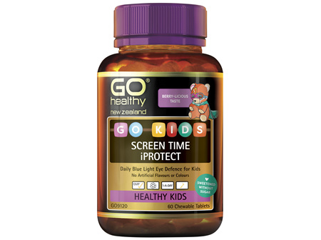 GO Kids Screen Time iProtect 60 Chew Tabs