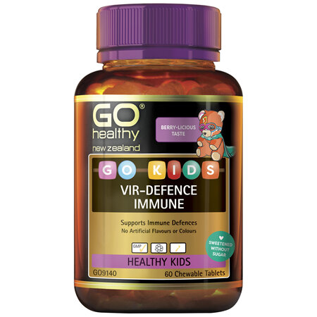 GO Kids Vir-Defence Immune 60 Chew Tabs