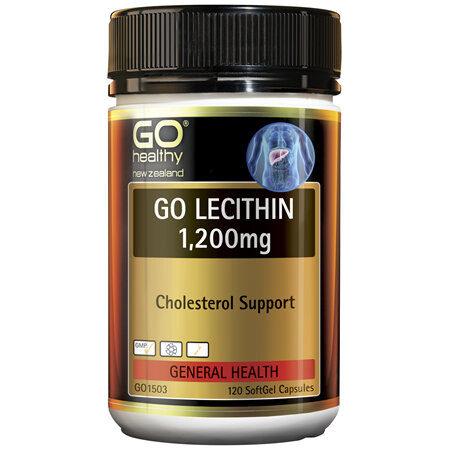 GO Lecithin 1,200mg 120 Caps