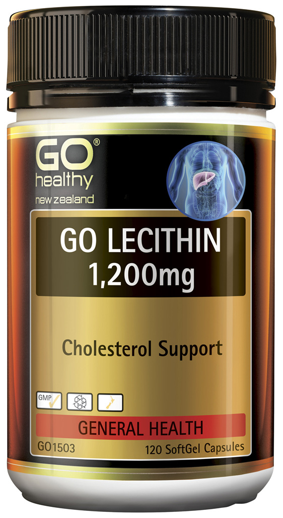 GO Lecithin 1,200mg 120 Caps