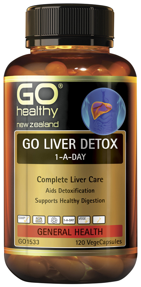 GO Liver Detox 1-A-Day 120 VCaps