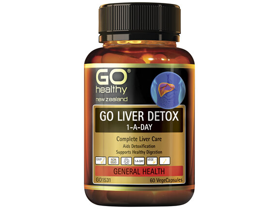 GO Liver Detox 1-A-Day Caps 60s