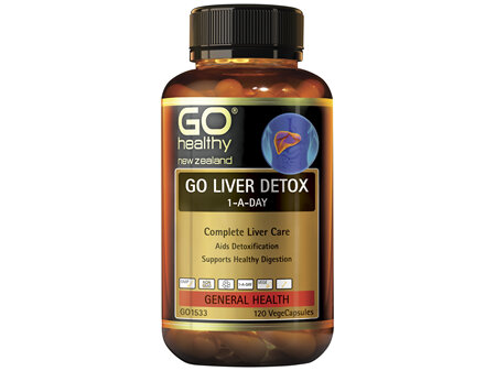 GO LIVER DETOX 1ADAY  Complete Liver Care 120 Caps