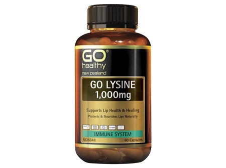 GO Lysine 1000mg 60 Capsules