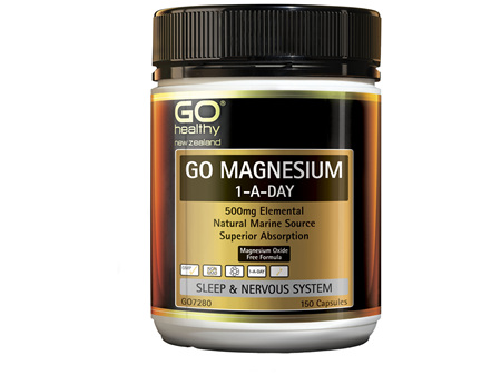 GO Magnesium 1-A-Day 150 Caps