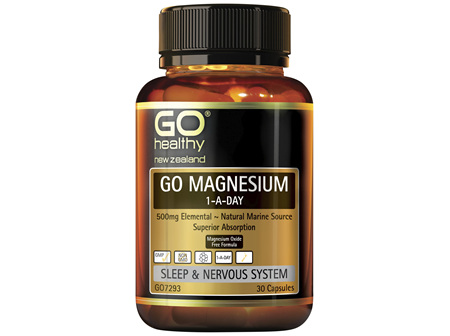 GO Magnesium 1-A-Day 30 Caps