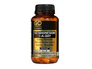 GO Magnesium 1-A-Day 500mg 60caps