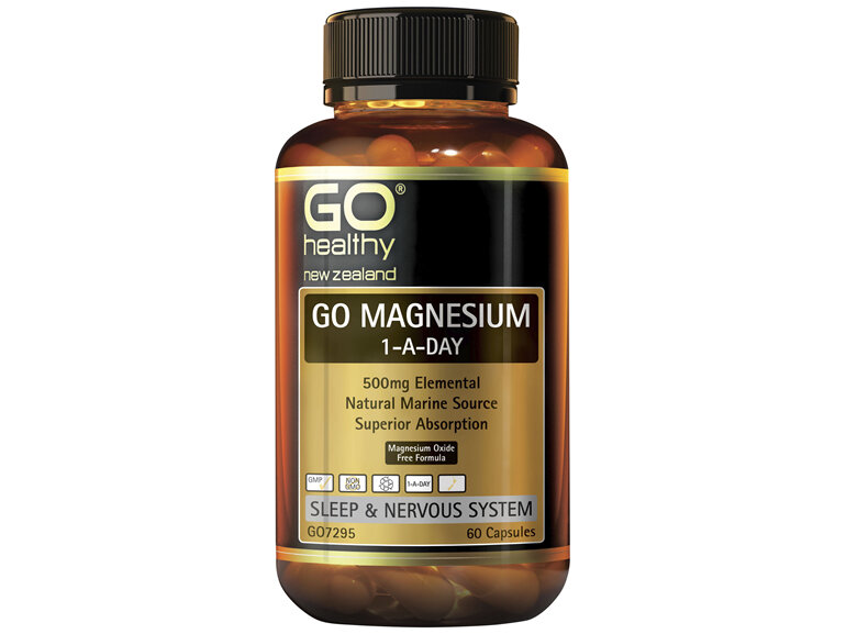 GO MAGNESIUM 1 A DAY CAPS 500MG 60s