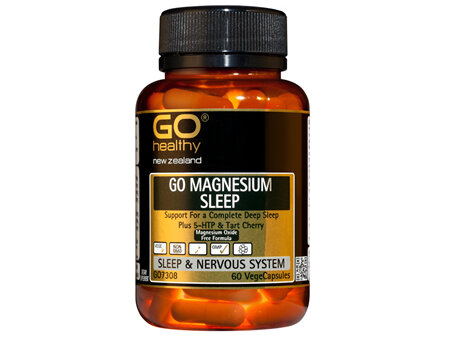 GO MAGNESIUM SLEEP - Support For a Complete Deep Sleep (60 Vcaps)