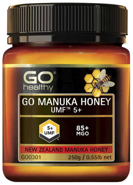 GO Manuka Honey UMF 5+ (MGO 85+) 250gm