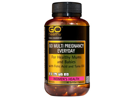 GO MULTI PREGNANCY EVERYDAY - For Healthy Mums and Babies (90 caps)