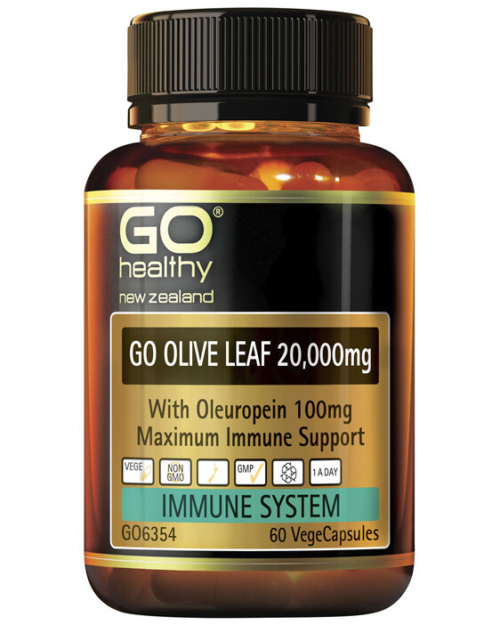 GO Olive Leaf 20,000mg 60 VCaps