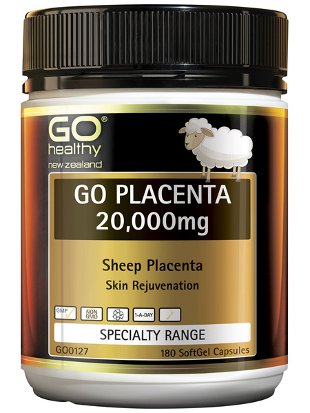 GO Placenta 20,000mg 180 Caps