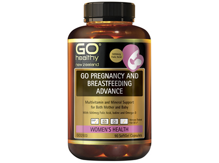 GO Pregnancy and Breastfeeding Advanced 90 Caps