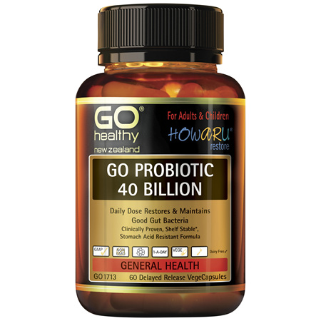 GO Probiotic 40 Billion 60 VCaps