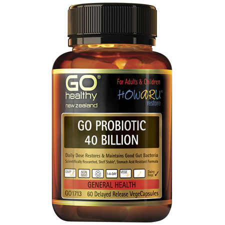 GO Probiotic 40 Billion 60 VCaps