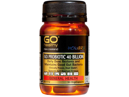 GO Probiotic 40B HOWARU Restore 30