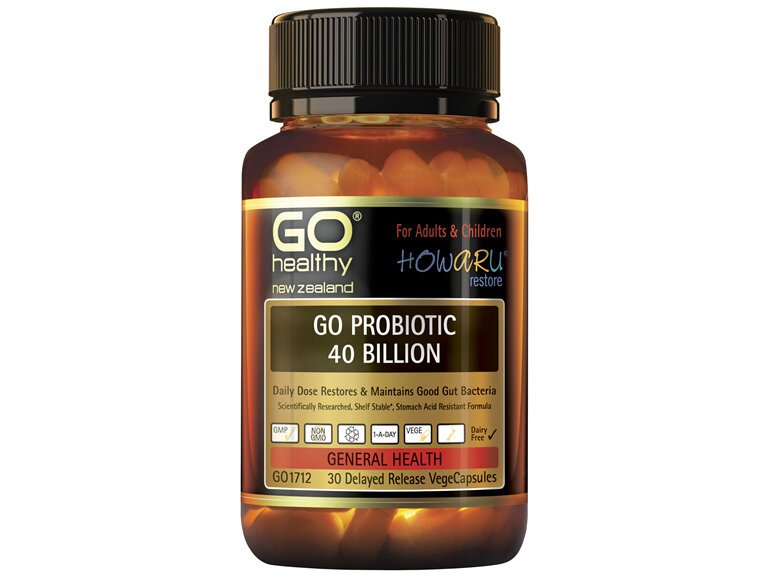 GO Probiotic 40B VCaps 30s