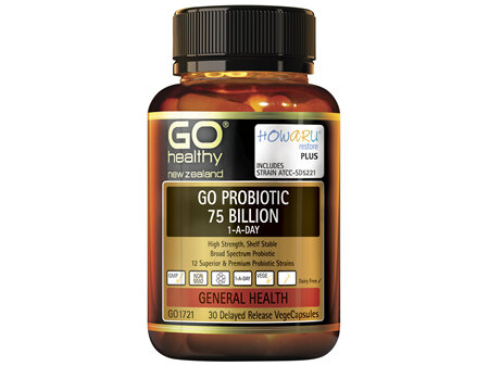 GO Probiotic 75 Billion 30 Delayed Release VegeCapsules