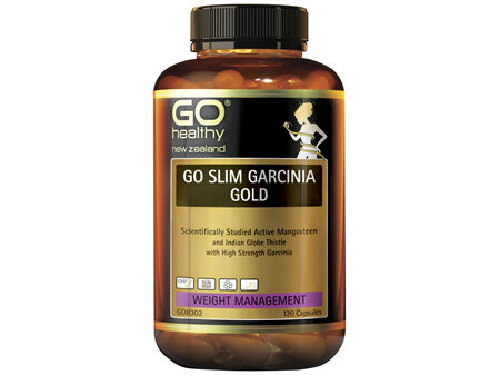 GO SLIM GARCINIA GOLD  Clinically Studied Active Mangosteen 120 caps