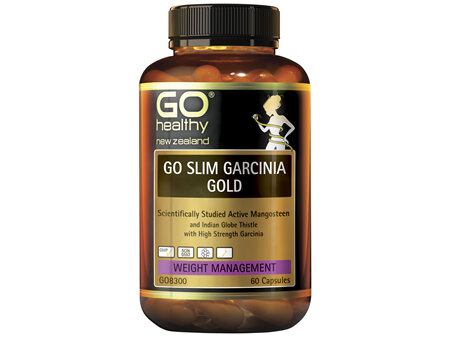 GO SLIM GARCINIA GOLD  Clinically Studied Active Mangosteen 60 caps