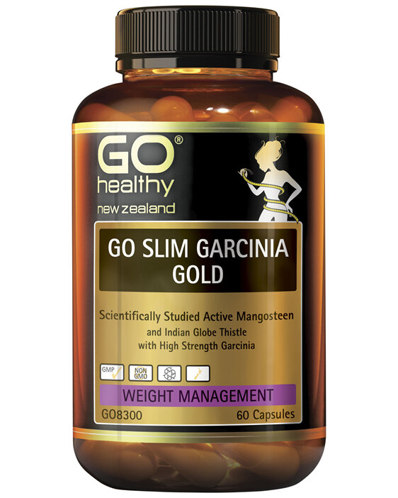 GO SLIM GARCINIA GOLD  Clinically Studied Active Mangosteen 60 caps