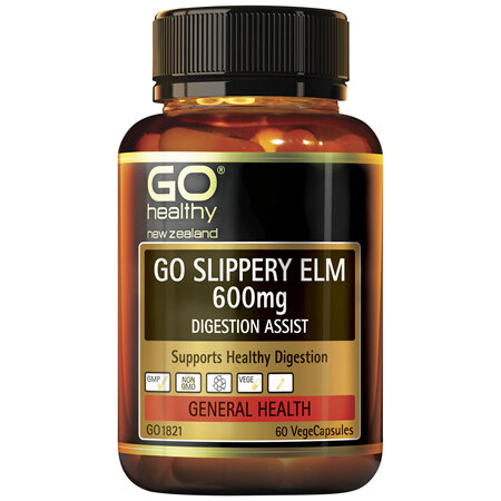 GO Slippery Elm 600mg 60 VCaps