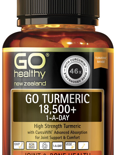 GO Turmeric 18,500+ 1-A-Day 30 VCaps