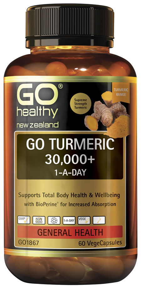 GO Turmeric 30,000+ 1-A-Day 60 VCaps