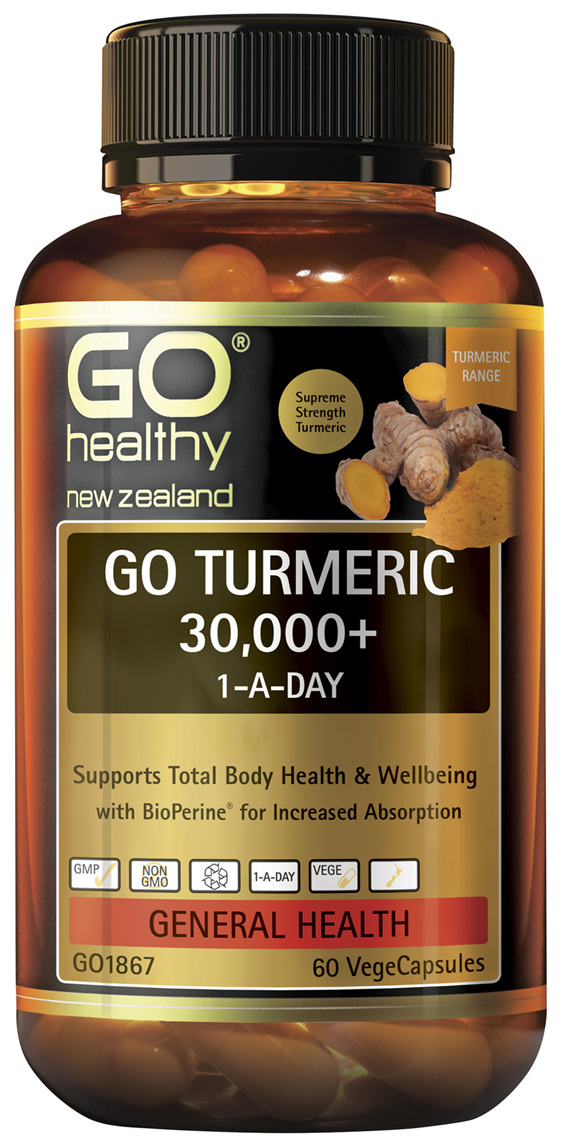 GO Turmeric 30,000+ 1-A-Day 60 VCaps