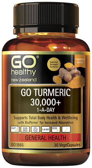 GO Turmeric 30000+ 1ADay 30Vcap