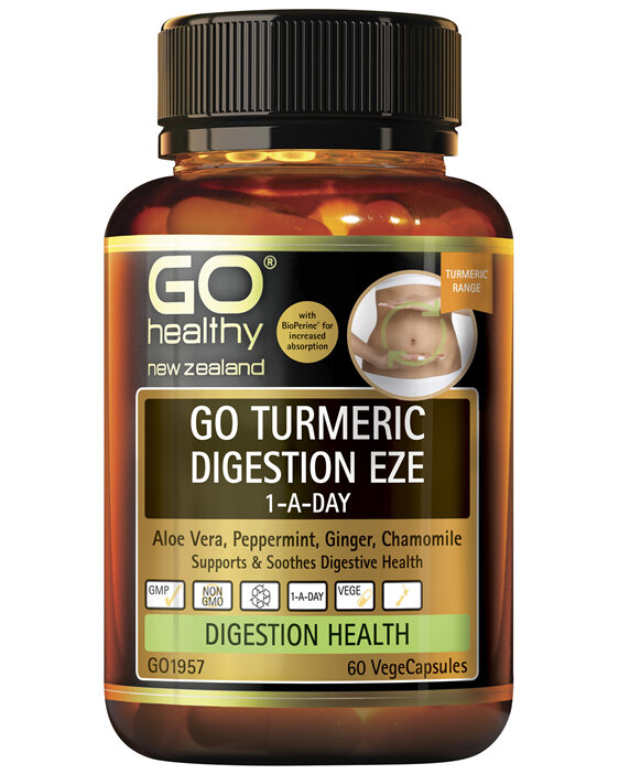 GO Turmeric Digest Eze 1ADay 60Vcap