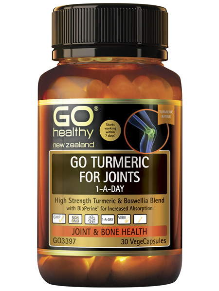 GO Turmeric for Joints 1-A-Day 30 VCaps