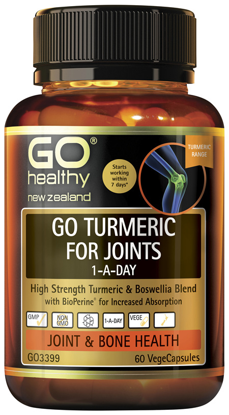 GO Turmeric for Joints 1-A-Day 60 VCaps