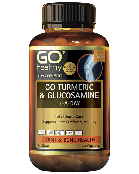 GO Turmeric & Glucosamine 60 VegeCapsules