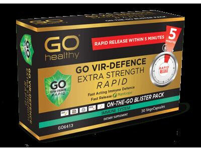 Go Vir Defence Extra Strength Rapid 30 Vegecaps
