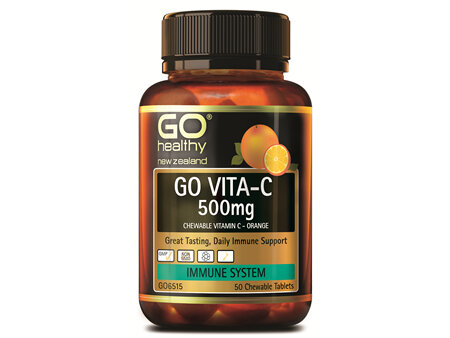 GO Vita-C 500mg Orange 50 Chew