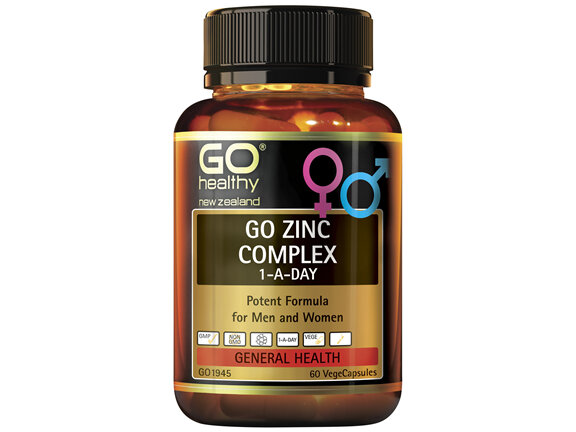 GO Zinc Complex 1-A-Day VCaps 60s