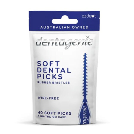 GO2 Dentagenie Sft Dental Picks 40pk