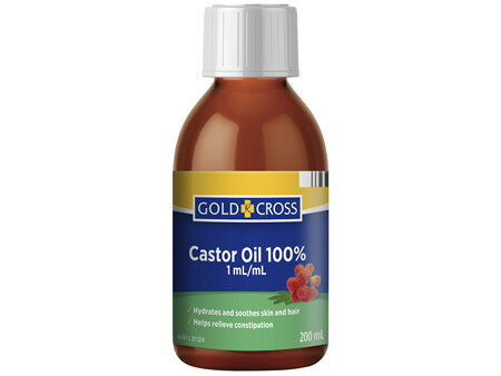 Gold Cross Castor Oil 200mL