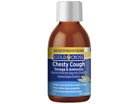 Gold Cross Chesty Cough 200mL