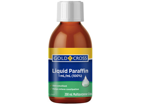 Gold Cross Liquid Paraffin 200mL