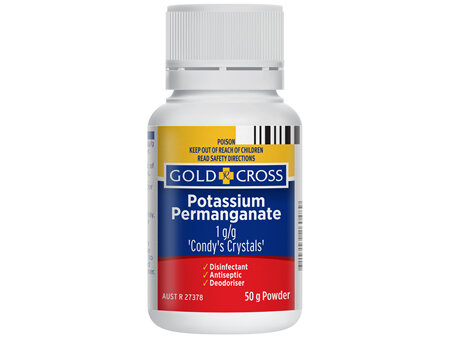 Gold Cross Potassium Permanganate 50g