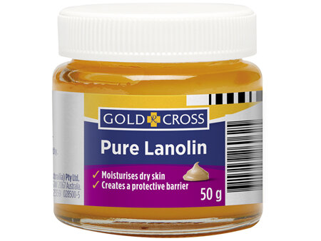 Gold Cross Pure Lanolin 50g 