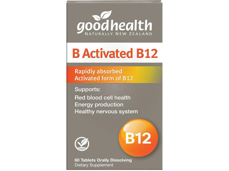 Good Health B Activated B12 60 Capsules